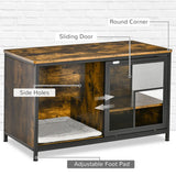 D30-500V01_Wood_&_Steel_End_Table_Pet_House