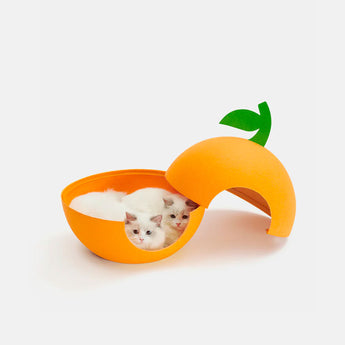 VT-6970279014234_Tangerine_Felt_Pet_Bed